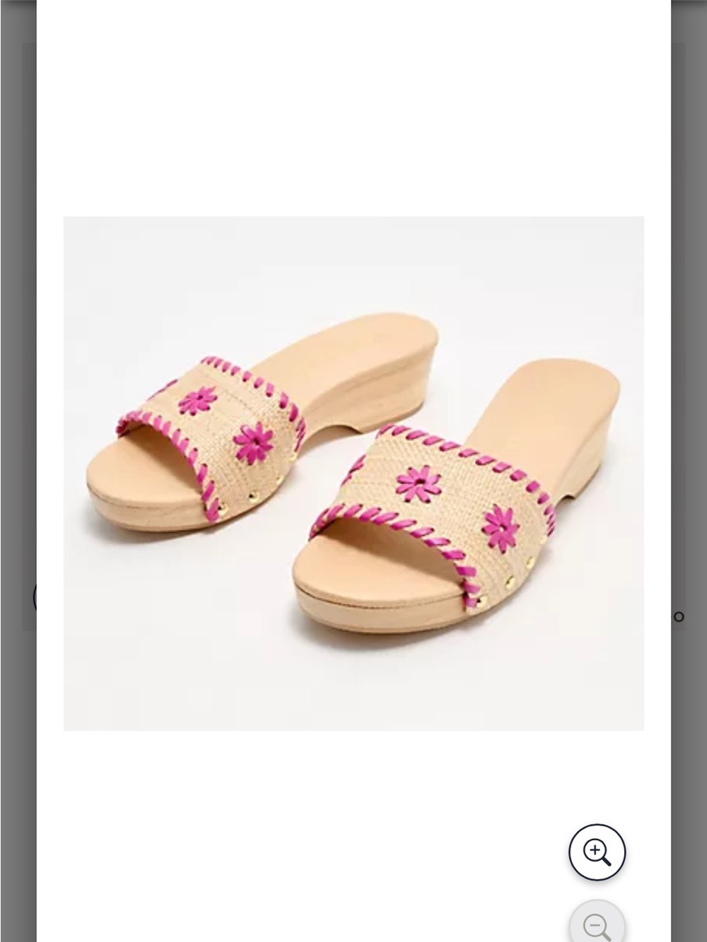 Jack Rogers Leather Breaker Clog Sandals NIB Size 5.5